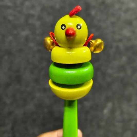 Handmade wooden sensory toy for babies