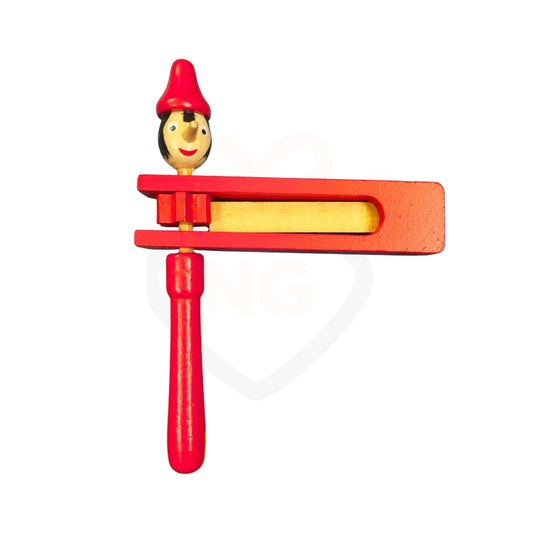 Wooden Kir Kir Rattle Toy for Kids | Handmade Sound Toy for Babies & Toddlers