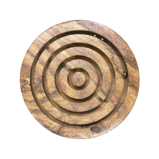 Wooden Labyrinth Game | Handmade Wooden Maze Puzzle Board Game