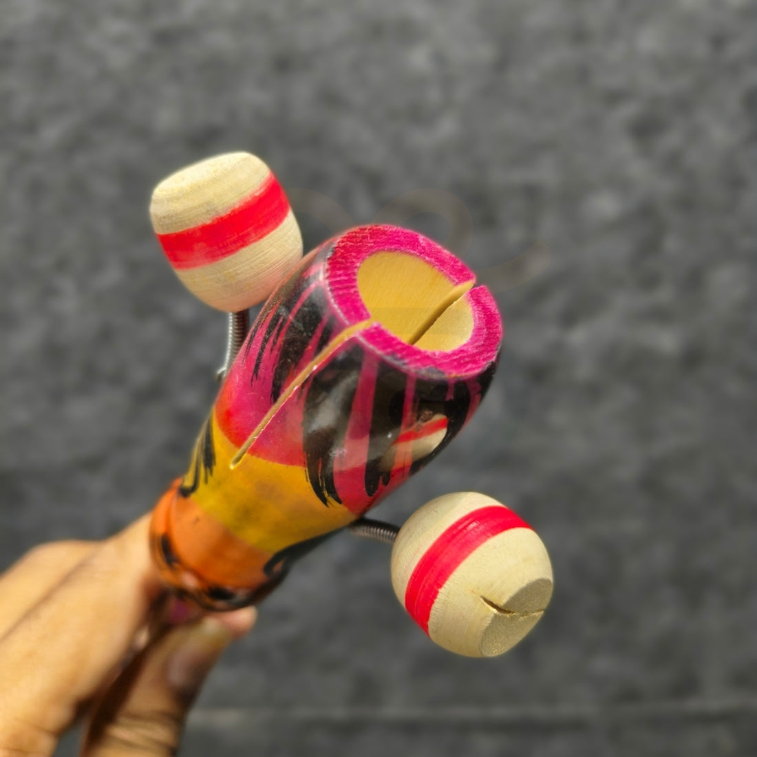 Wooden Tik Tik Rattle Toy for Babies | Handheld Sound Toy