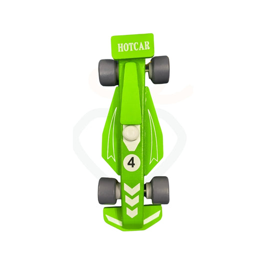 Wooden Race Car Toys for Kids | Handmade Racing Car Toy | Non-Toxic Wooden Toy Car | Safe & Durable | Nivaaro