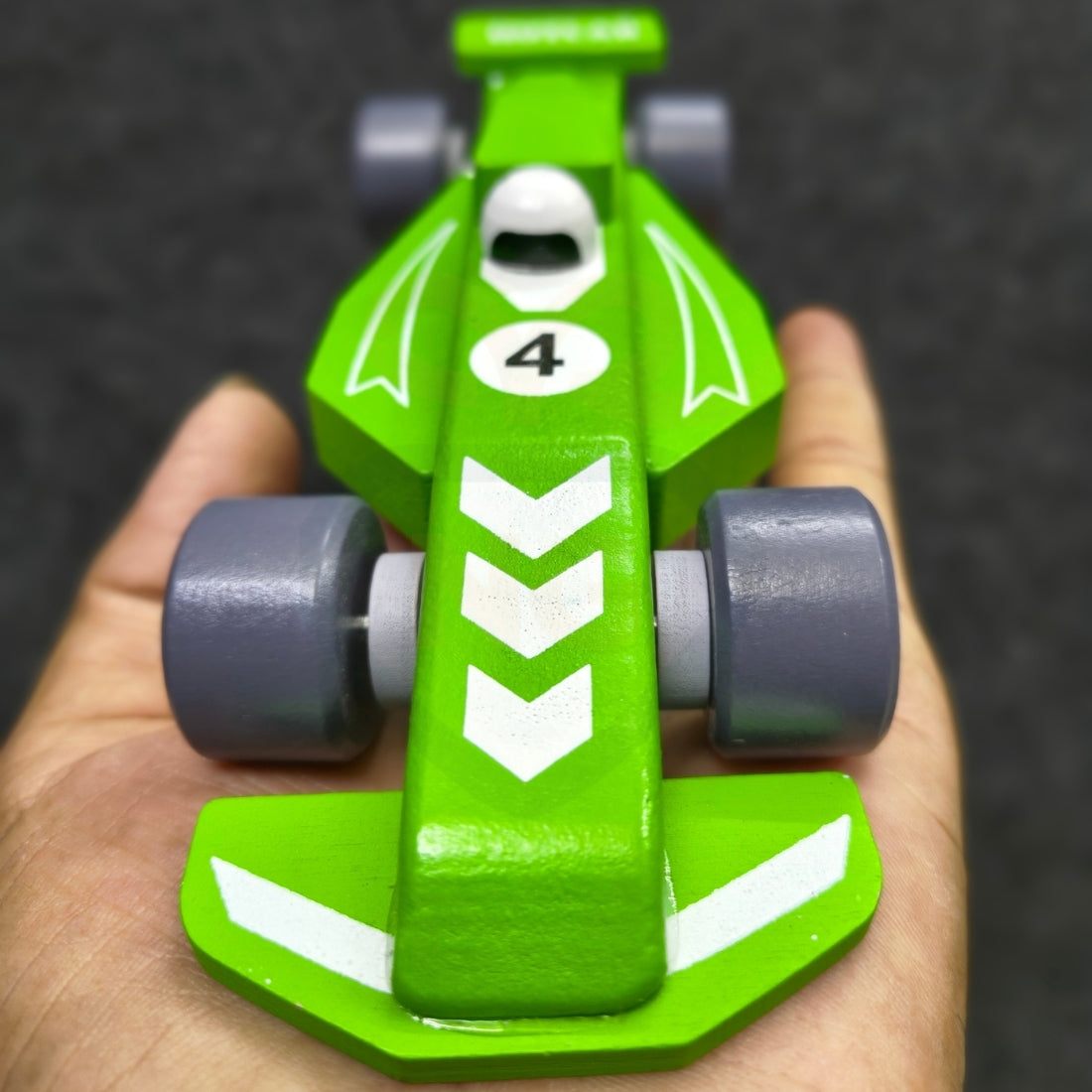 Wooden Race Car Toys for Kids | Handmade Racing Car Toy | Non-Toxic Wooden Toy Car | Safe & Durable | Nivaaro