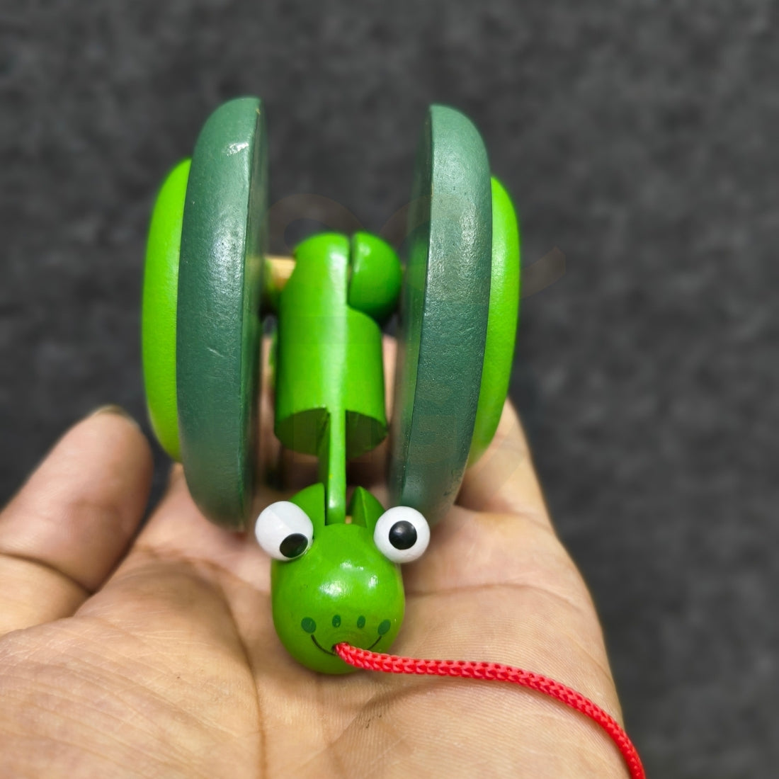 Wooden Pull Along Snail Toy for Kids | Handmade Wooden Toy | Non-Toxic Baby Toy | Nivaaro