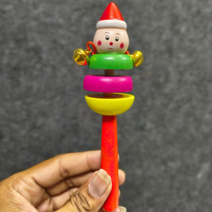 Handmade wooden sensory toy for babies