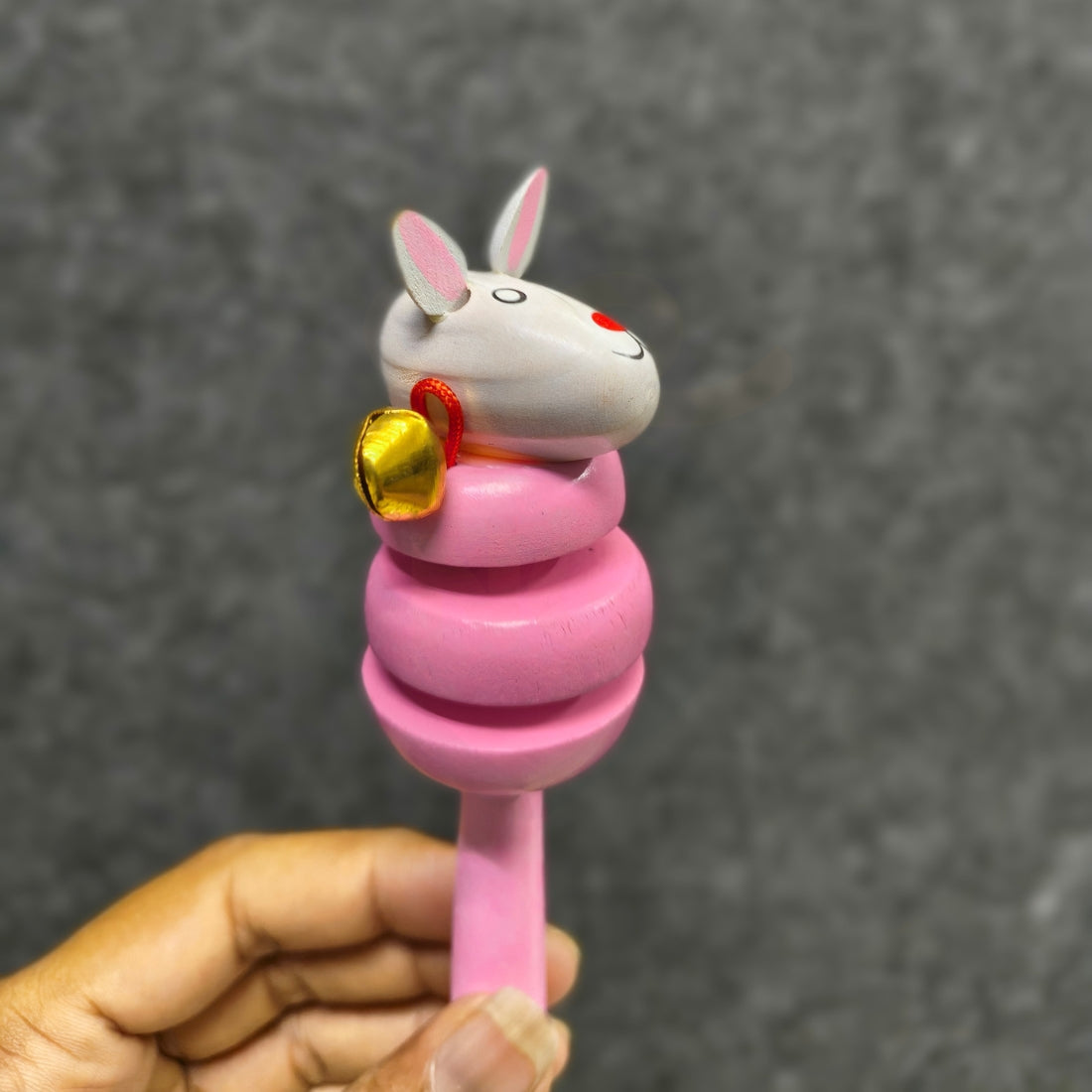 Handmade Montessori wooden sensory toy