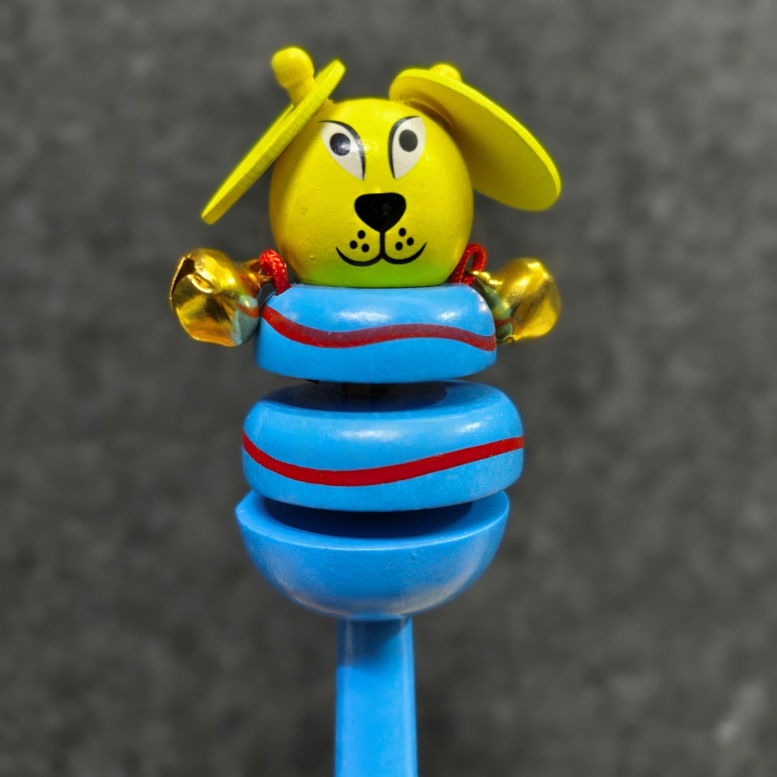 Eco-friendly puppy wooden baby toy