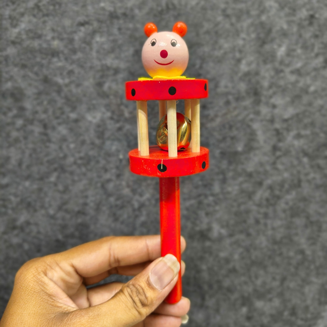 Eco-friendly bear baby toy for newborns