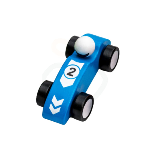 Wooden Toy Sport Car for Kids | Handcrafted Racing Cars Set (5 Colors) | Montessori Learning Toy