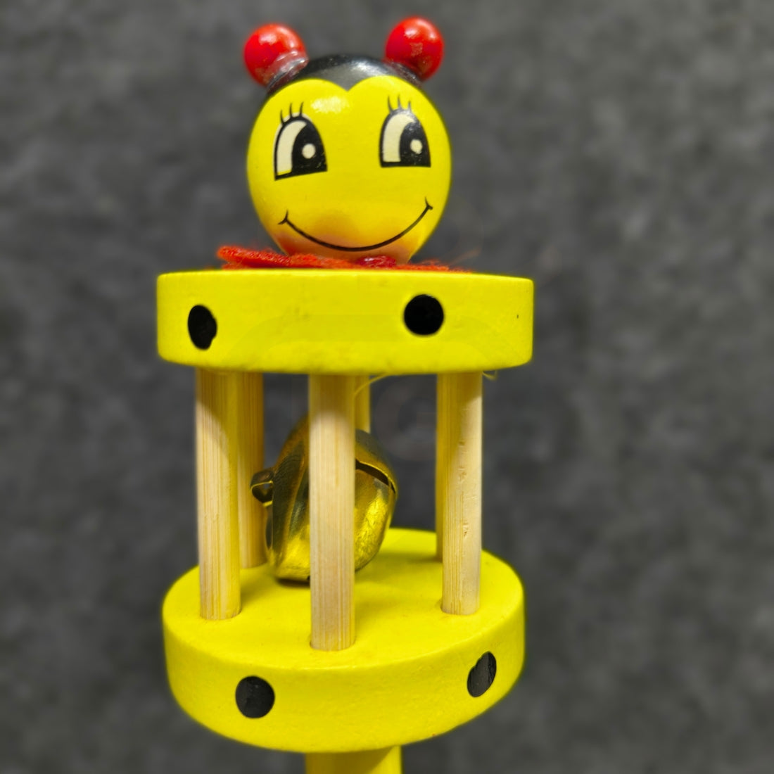Montessori wooden baby rattle for babies