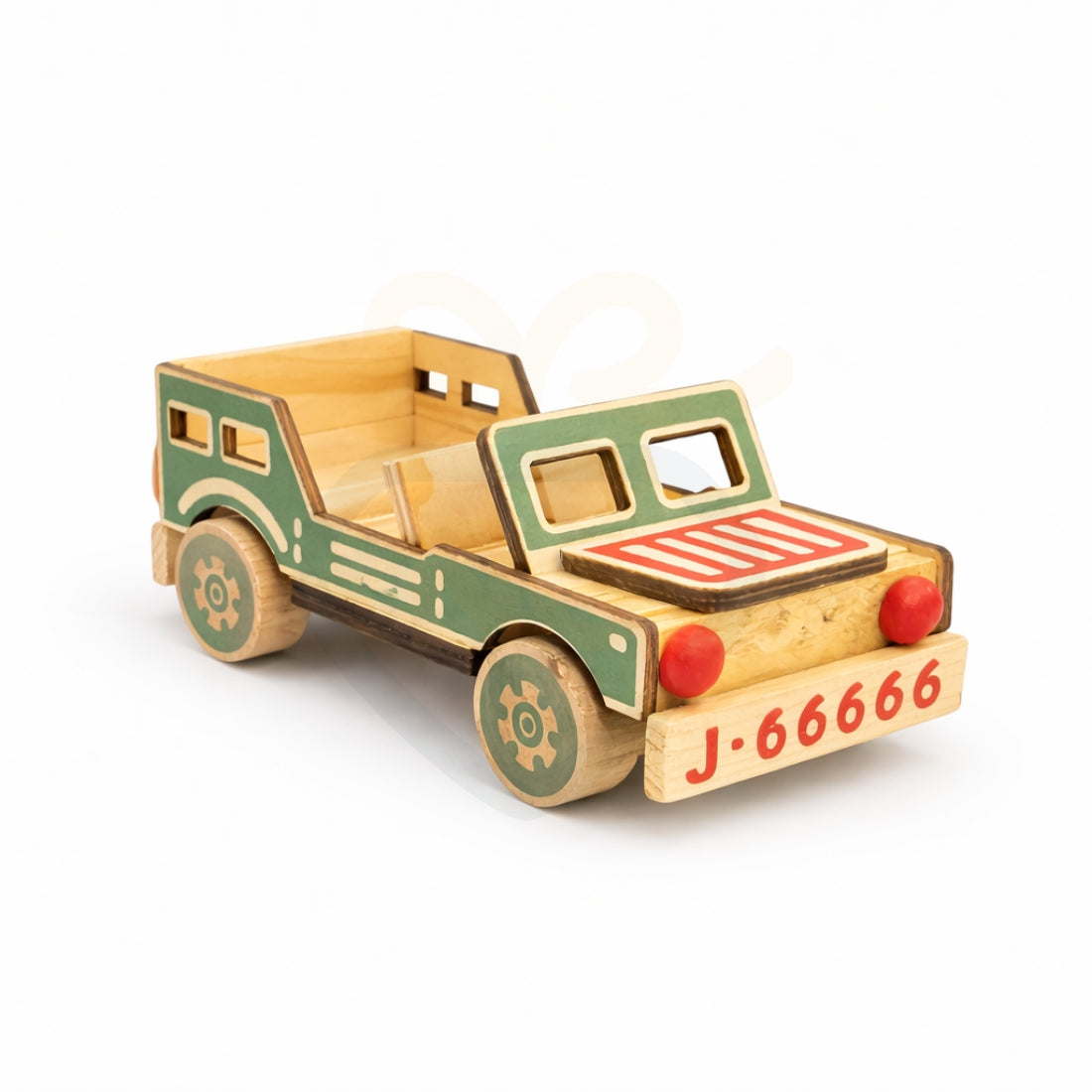Wooden Toy Car for Kids | Handcrafted Jeep Style Car Toy | Durable & Safe Wooden Vehicle