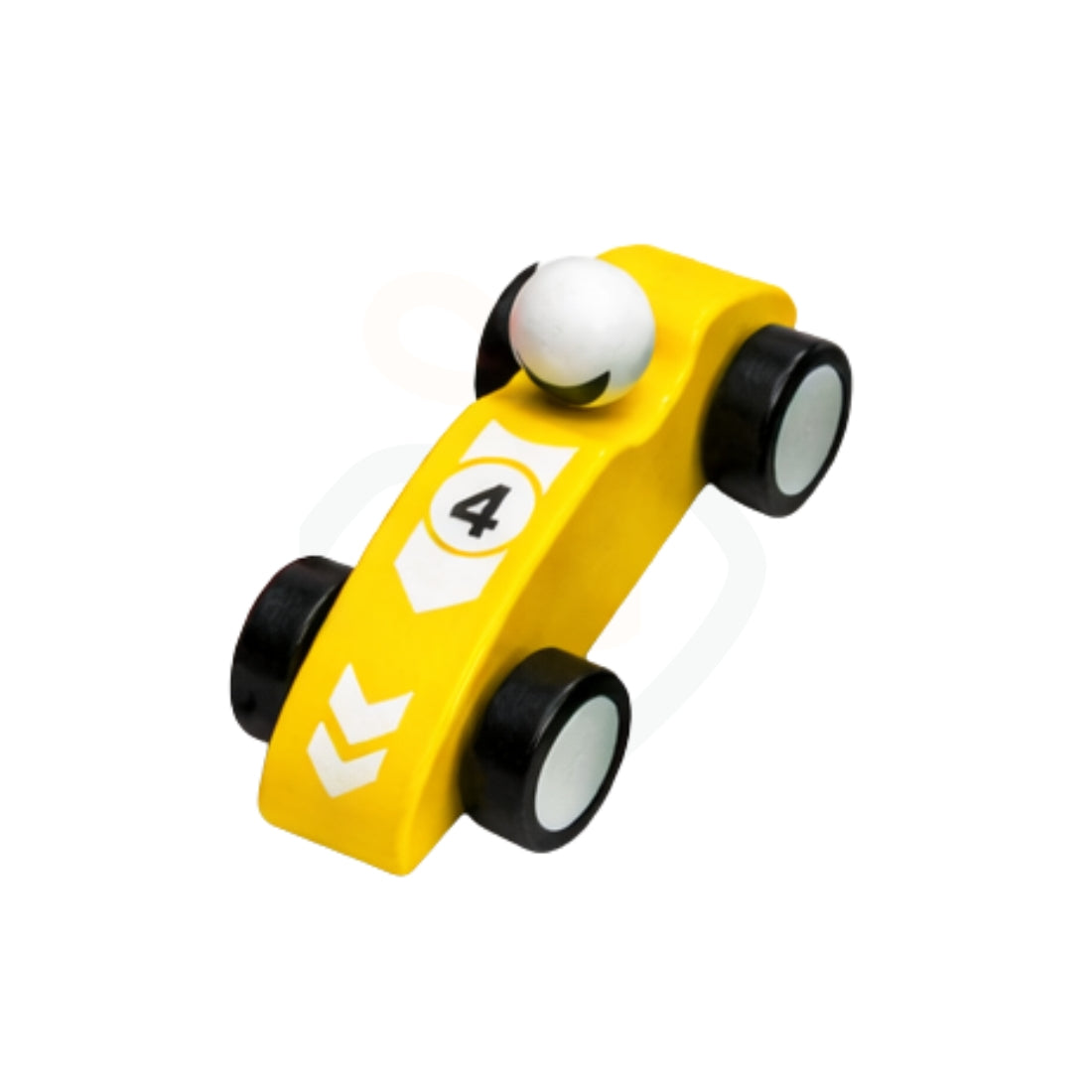 Wooden Toy Sport Car for Kids | Handcrafted Racing Cars Set (5 Colors) | Montessori Learning Toy